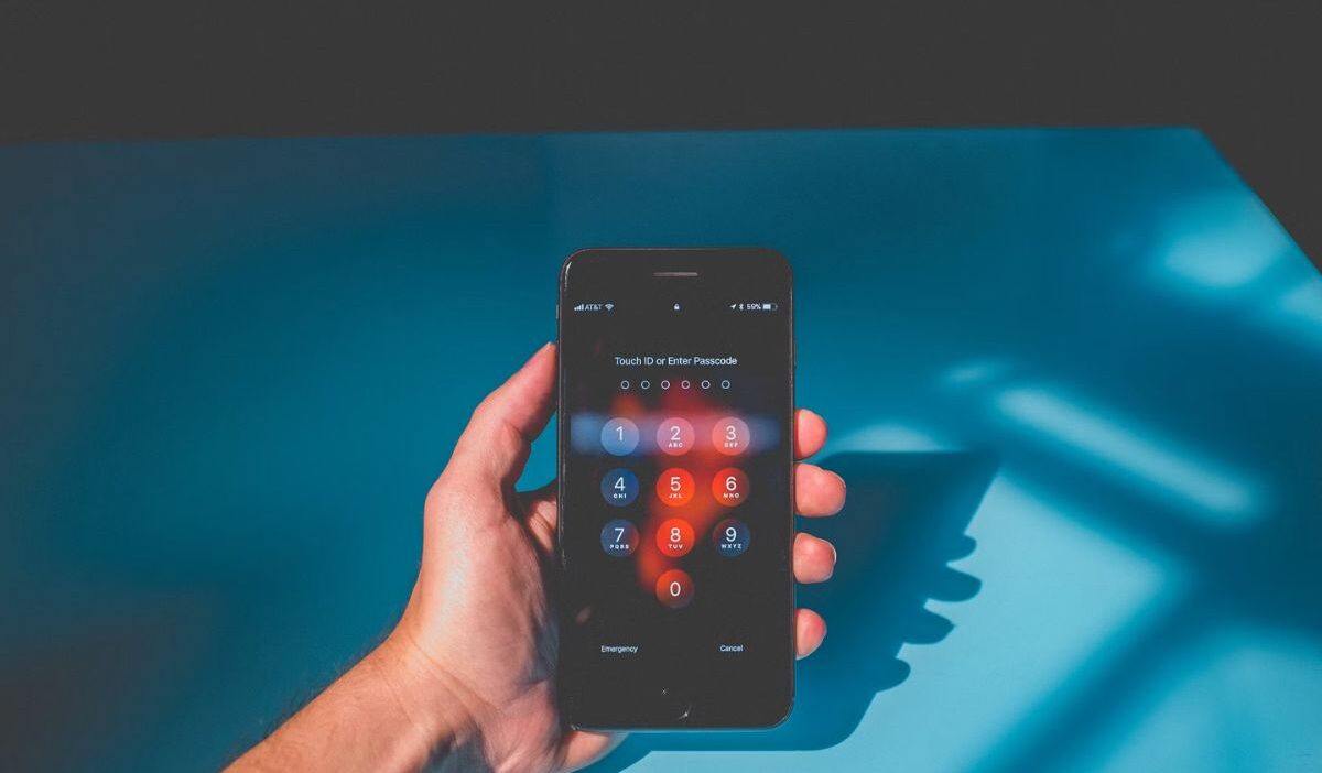 how to change phone password