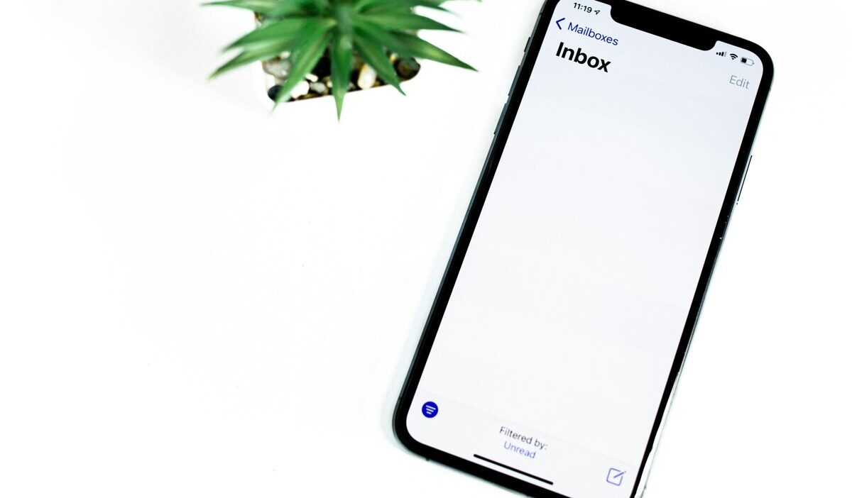 update email password on iphone