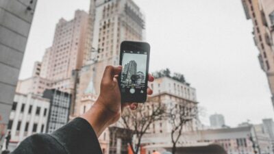 how to blur background on iphone